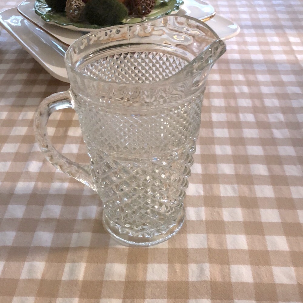 Vintage Anchor Hocking Wexford Pitcher